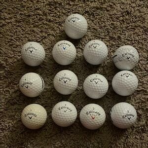 Callaway White Golf Balls
